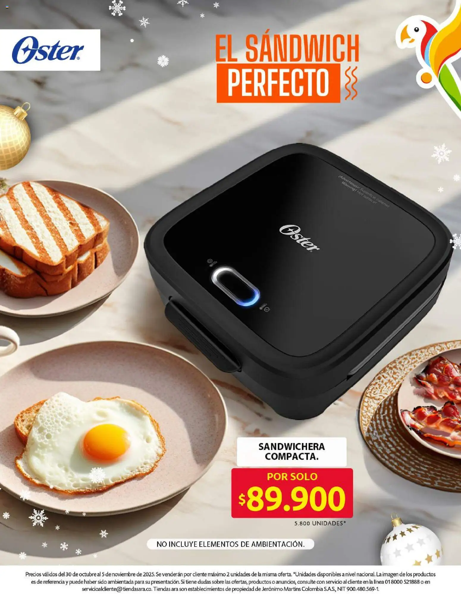 Ara revista - valida desde el 30.10.2025 | Página: 16 | Productos: Sobre, Sandwichera