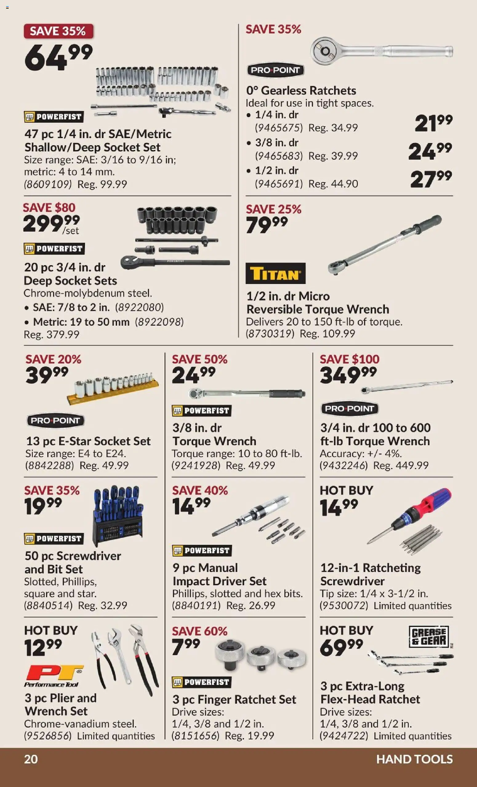 Princess Auto flyer valid from 24.02.2026 | Page: 24 | Products: PC, Socket