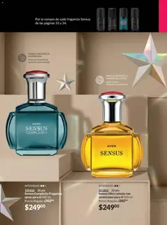 Vista previa de Sensus Complicity Fragancia spray para él 100 ml, Fragancia spray para él 100 ml, nuevo folleto de la tienda, válido en México a partir del 28.11.2025 | Página: 53 | Productos: Aceite, Fragancia