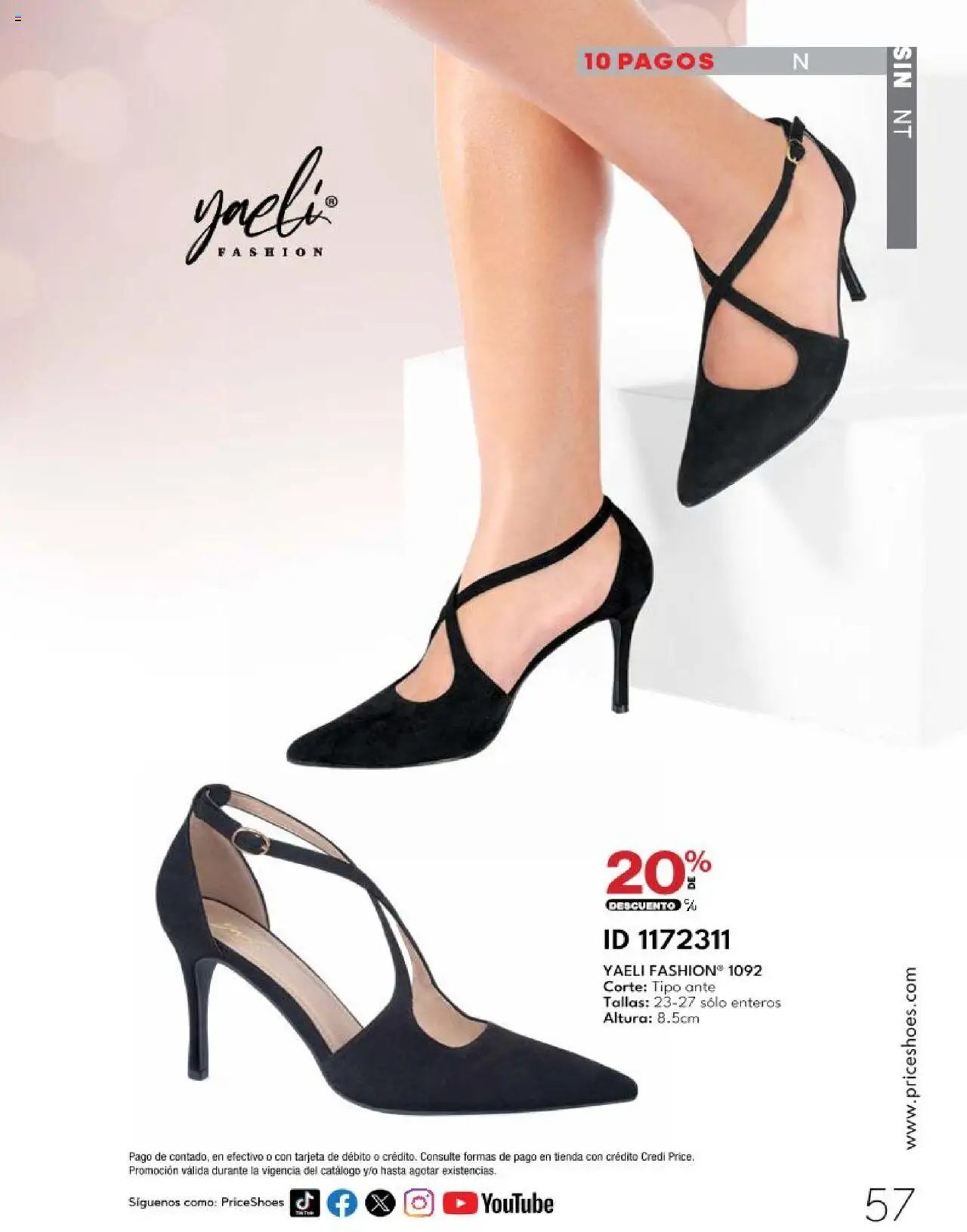 Nuevas ofertas de Price Shoes válidas en toda la República Mexicana desde el 28.04.2025. ¡Encuentra las mejores ofertas en Price Shoes catálogo Calzado PV 2025! | Página: 57