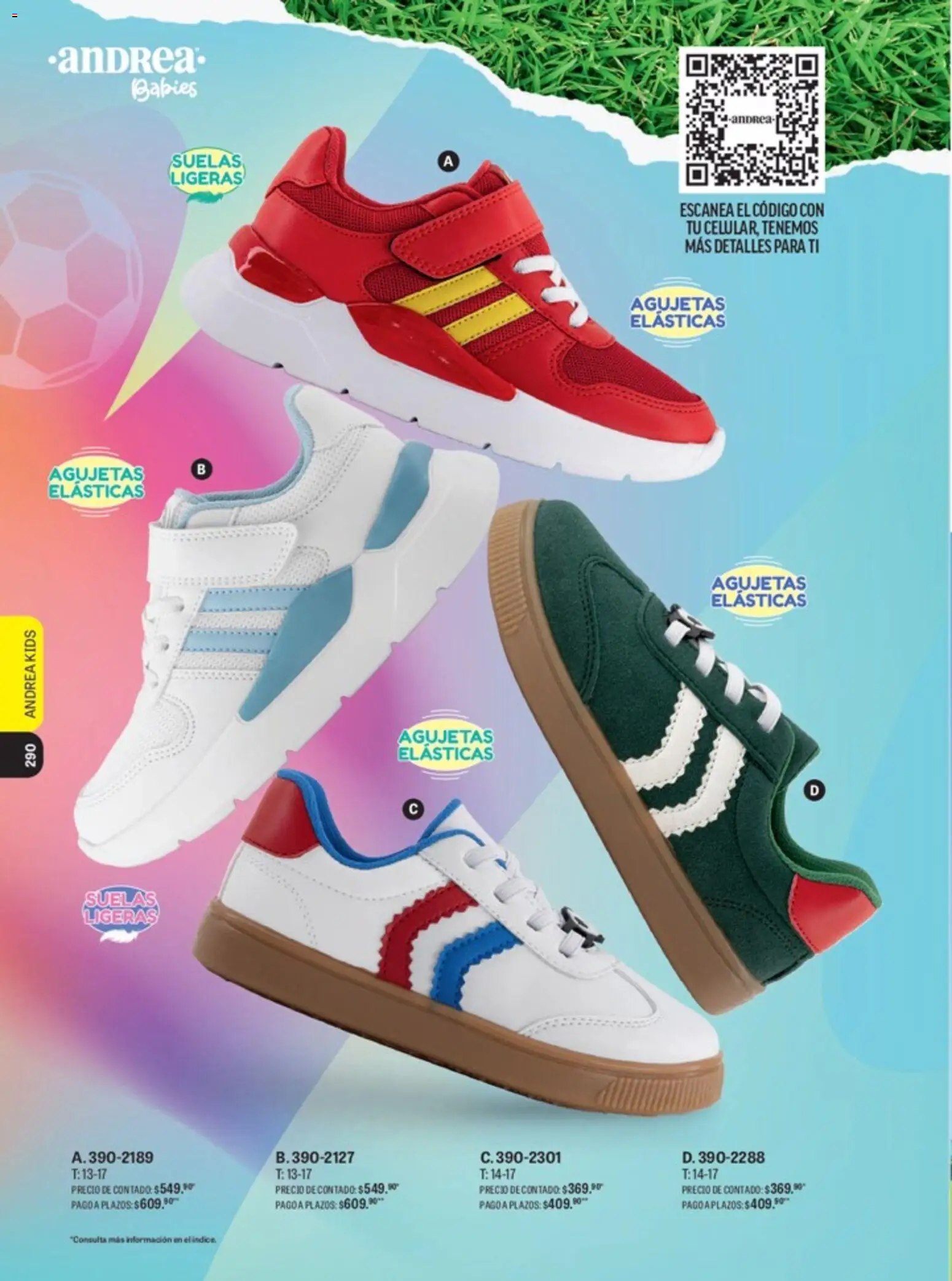 Nuevas ofertas de Andrea válidas en toda la República Mexicana desde el 15.04.2026. ¡Encuentra las mejores ofertas en Andrea catálogo Lo mejor en marcas! | Página: 241