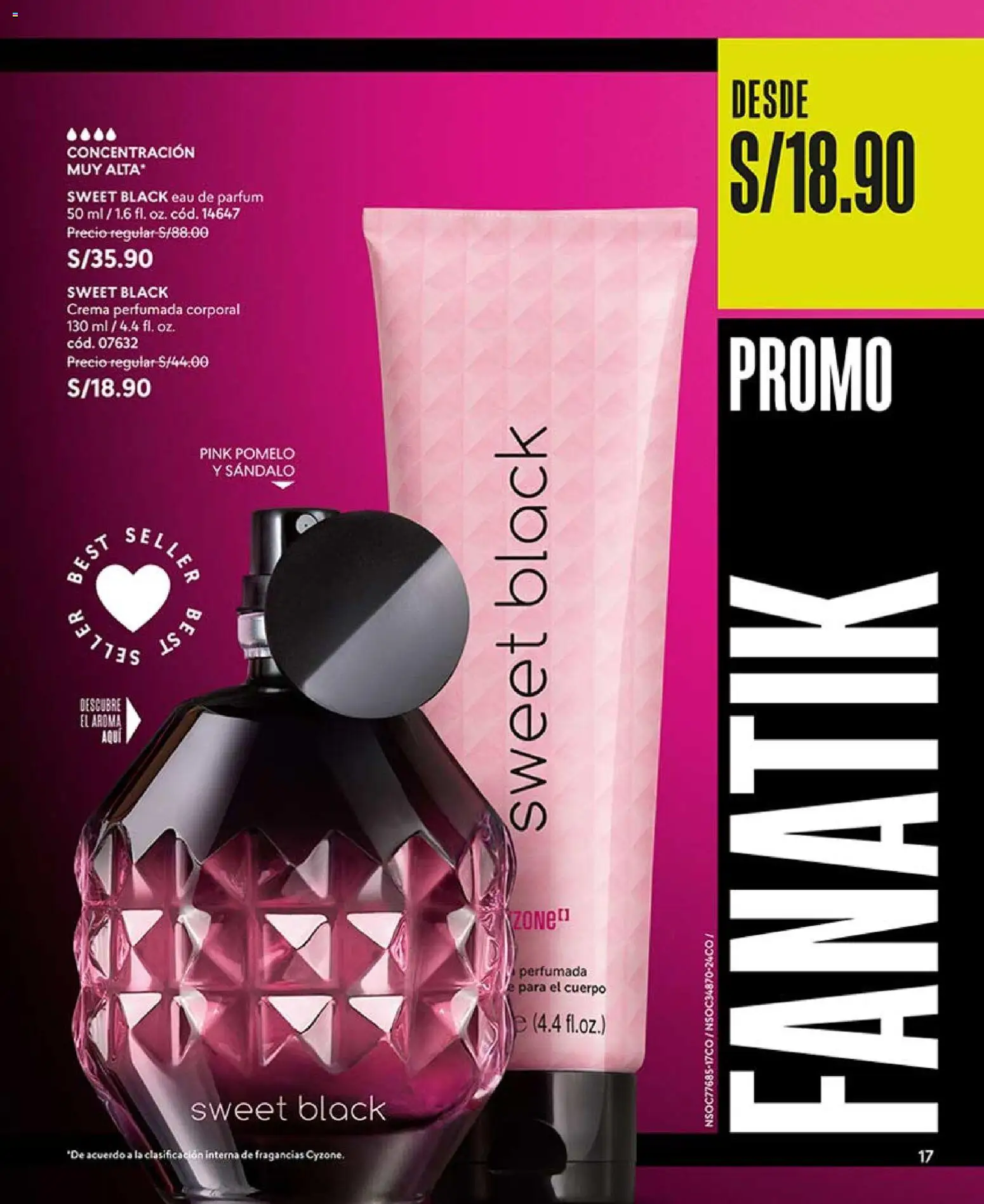 Catálogo CyZone válido desde 21.02.2026 | Página: 17 | Productos: Crema