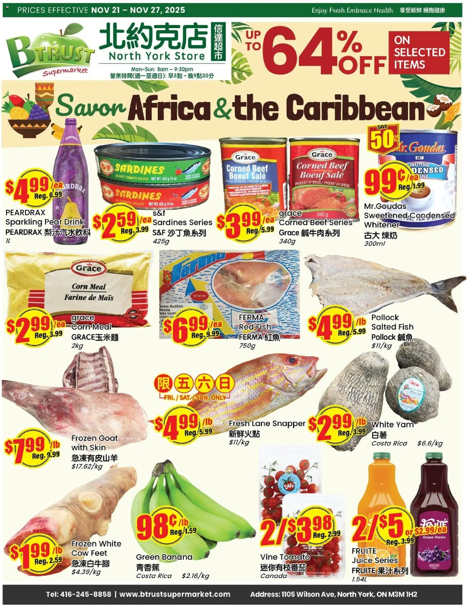 Btrust Supermarket flyer valid from 21.11.2025 | Page: 1