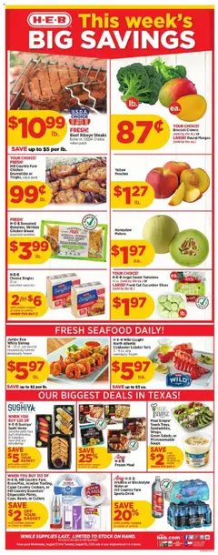 Preview of H-E-B weekly ads valid from 13.08.2025