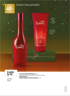Vista previa de folleto Natura - Ciclo 17 de la Natura válido desde 03.10.2025 | Página: 19 | Productos: Jabón, EAU de Toilette