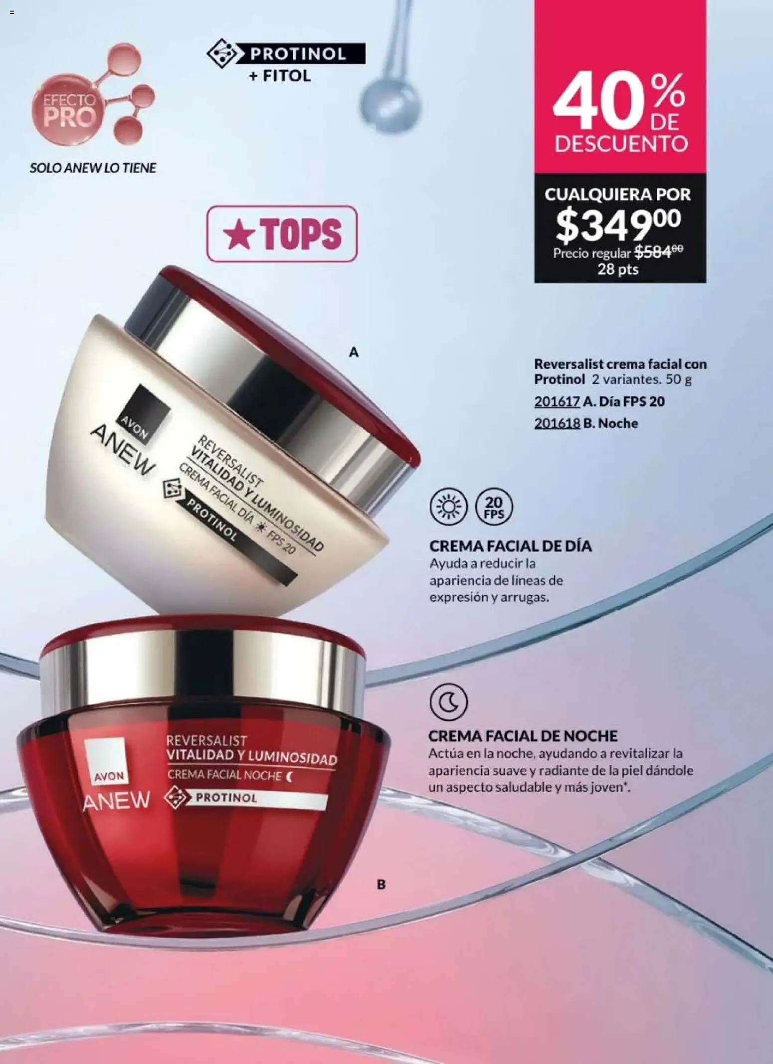 Nuevas ofertas de AVON válidas en toda la República Mexicana desde el 13.03.2026. ¡Encuentra las mejores ofertas en AVON campaña 5 2026! | Página: 135 | Productos: Crema, Radiante