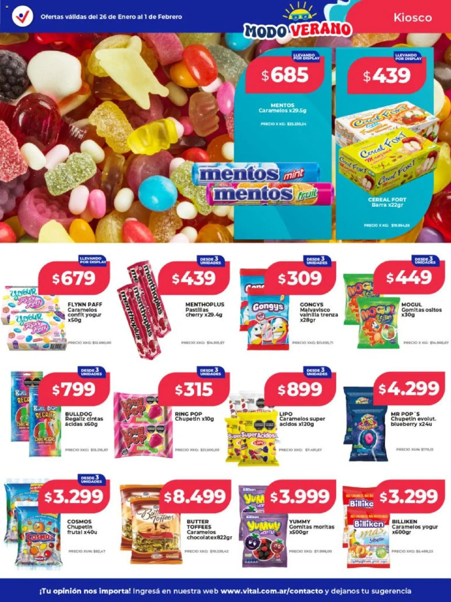 Vital - Ofertas - Neuquén │ válido desde el 26.01.2026 | Página: 12 | Productos: Gomitas, Yogur