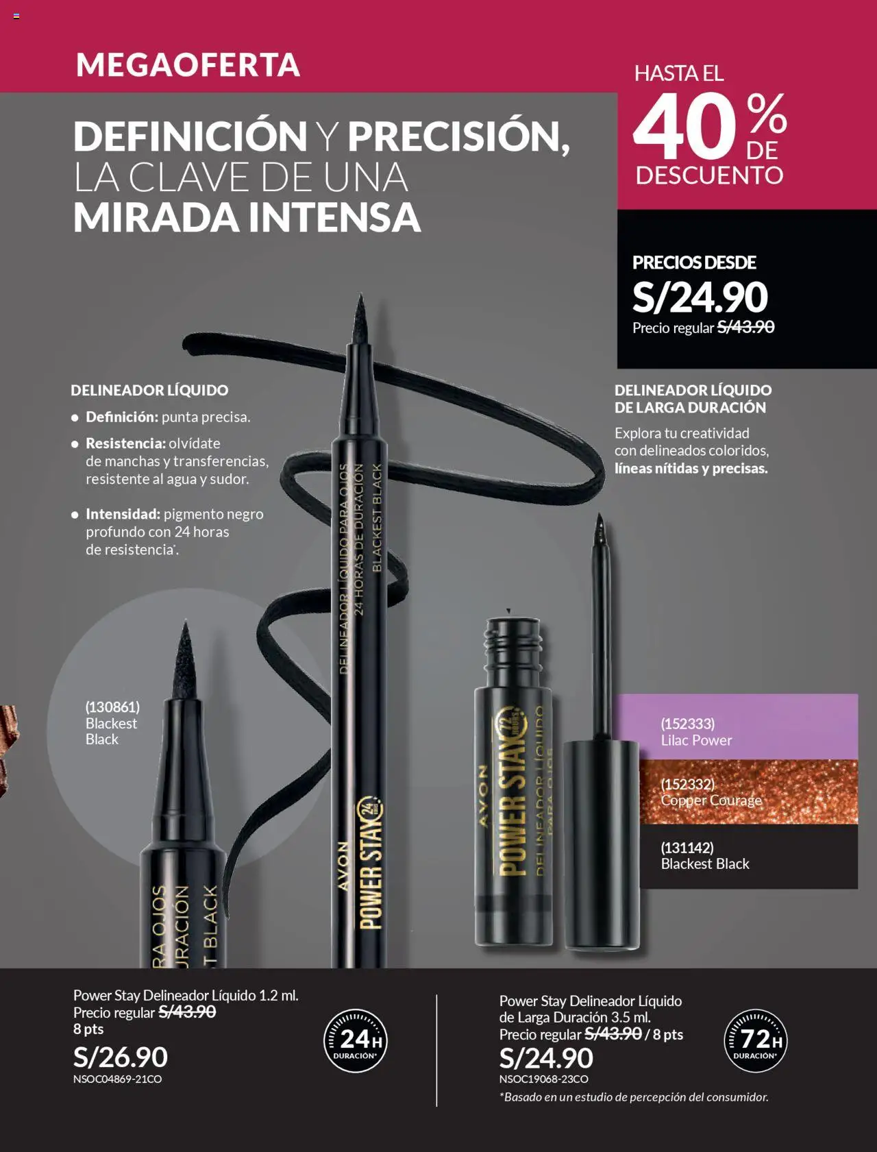 Catálogo Avon válido desde 11.08.2025 | Página: 237 | Productos: Delineador