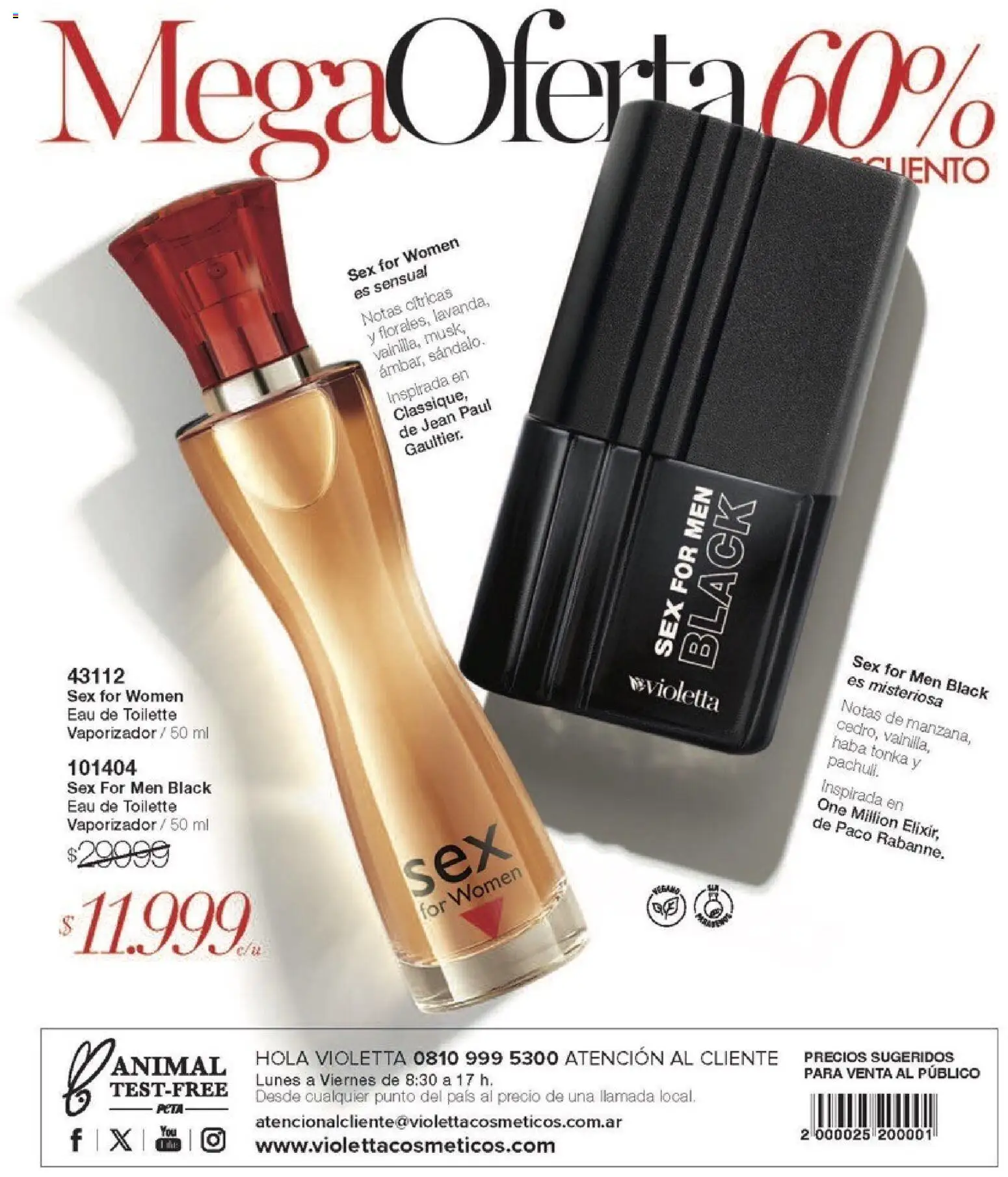 Violetta - Violetta Cosméticos │ válido desde el 05.02.2026 | Página: 148 | Productos: Jean, Eau de toilette