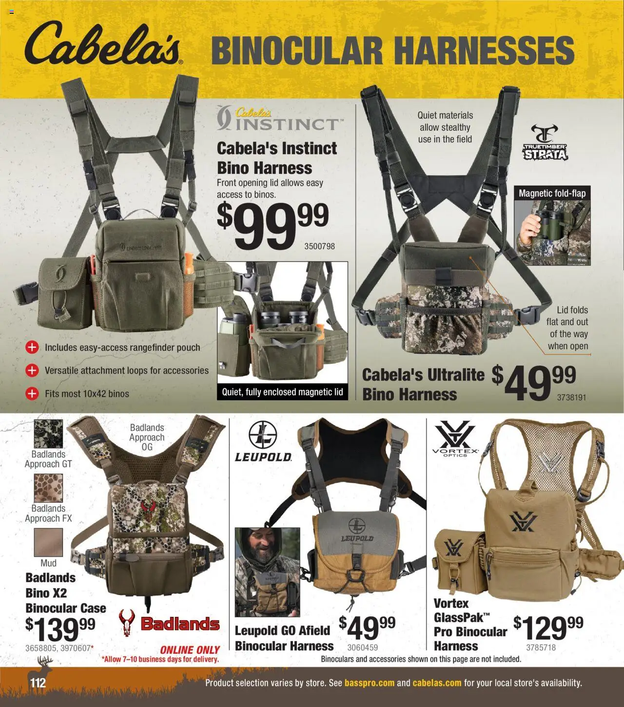 Cabela's Archery 25 - valid from 15.07.2025 | Page: 112 | Products: Binocular, Rangefinder, Case