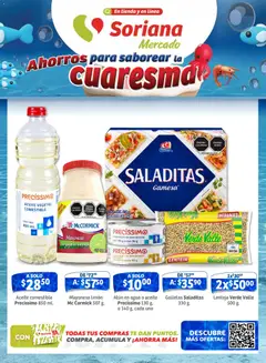 Vista previa de Soriana Folleto Soriana Mercado Nacional, nuevo folleto de la tienda, válido en México a partir del 12.03.2026