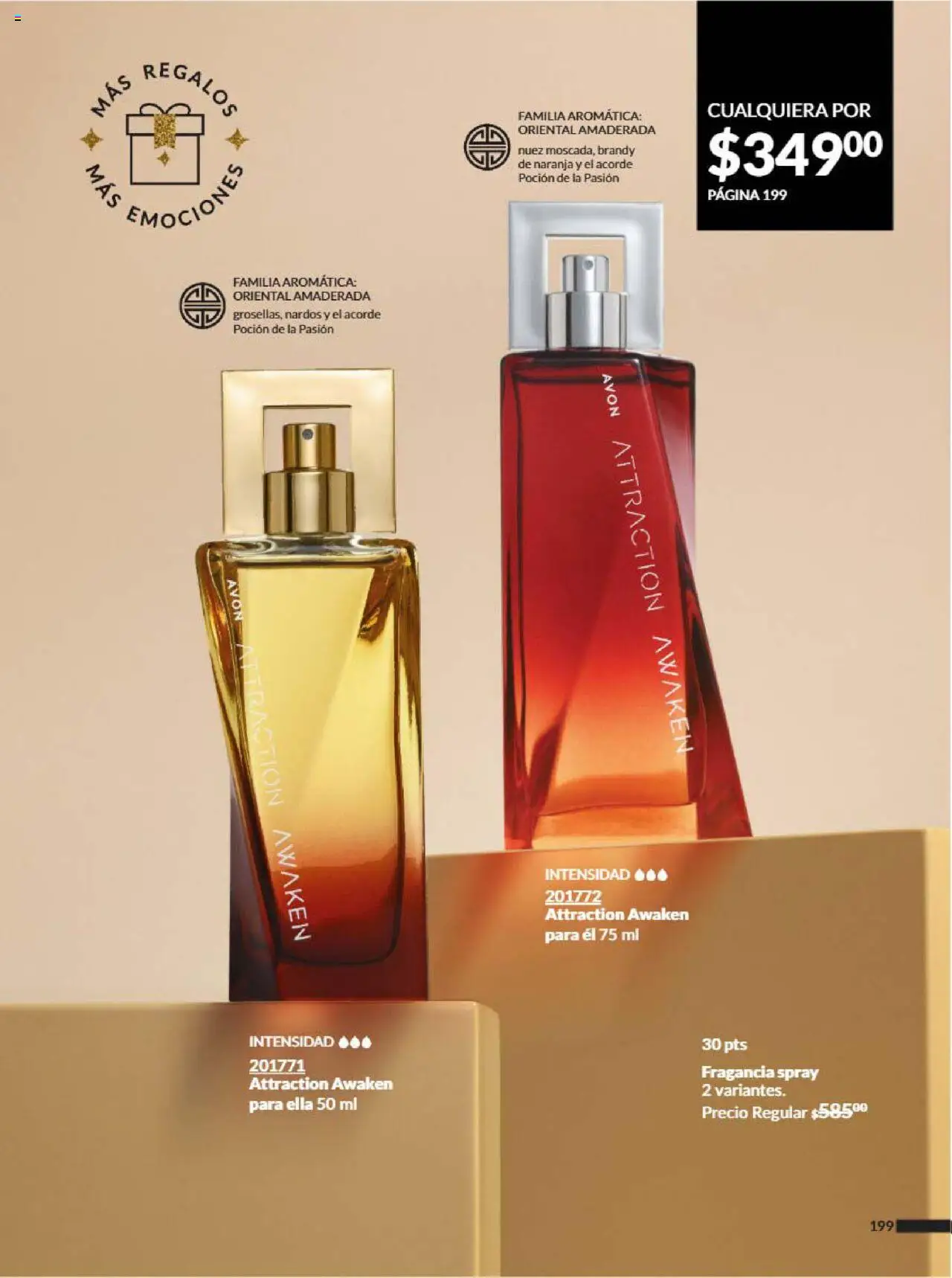 Nuevas ofertas de AVON válidas en toda la República Mexicana desde el 09.08.2025. ¡Encuentra las mejores ofertas en AVON - Campaña 13 2025! | Página: 210 | Productos: Nuez, Perfume, Fragancia