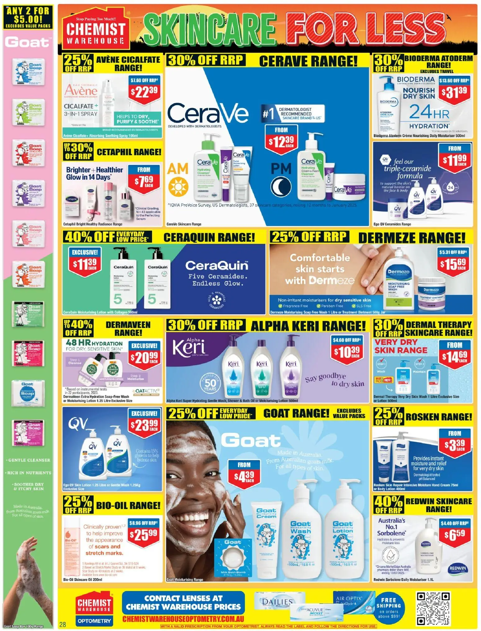 Chemist Warehouse catalogue - valid from 01.12.2025 | Page: 28 | Products: Fragrance, Cream, Hand cream, Treatment