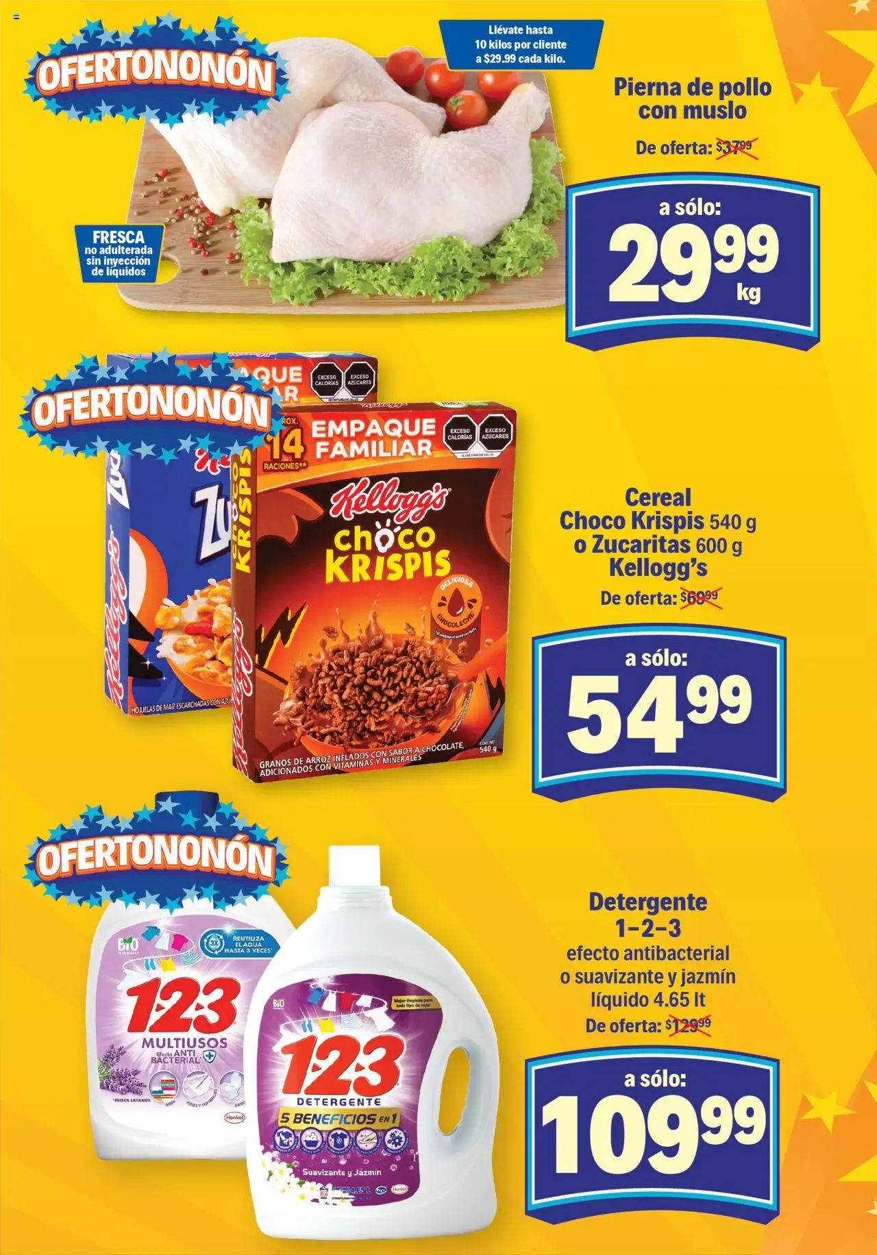 Nuevas ofertas de S-Mart válidas en toda la República Mexicana desde el 26.09.2025. ¡Encuentra las mejores ofertas en S-Mart - Folleto de Feria - Juarez! | Página: 1 | Productos: Agua, Leche, Arroz, Ropa
