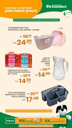Supermercado Guanabara ofertas Bazar - Pré-Visualização do folheto da loja Supermercado Guanabara, válido de 26.02.2026