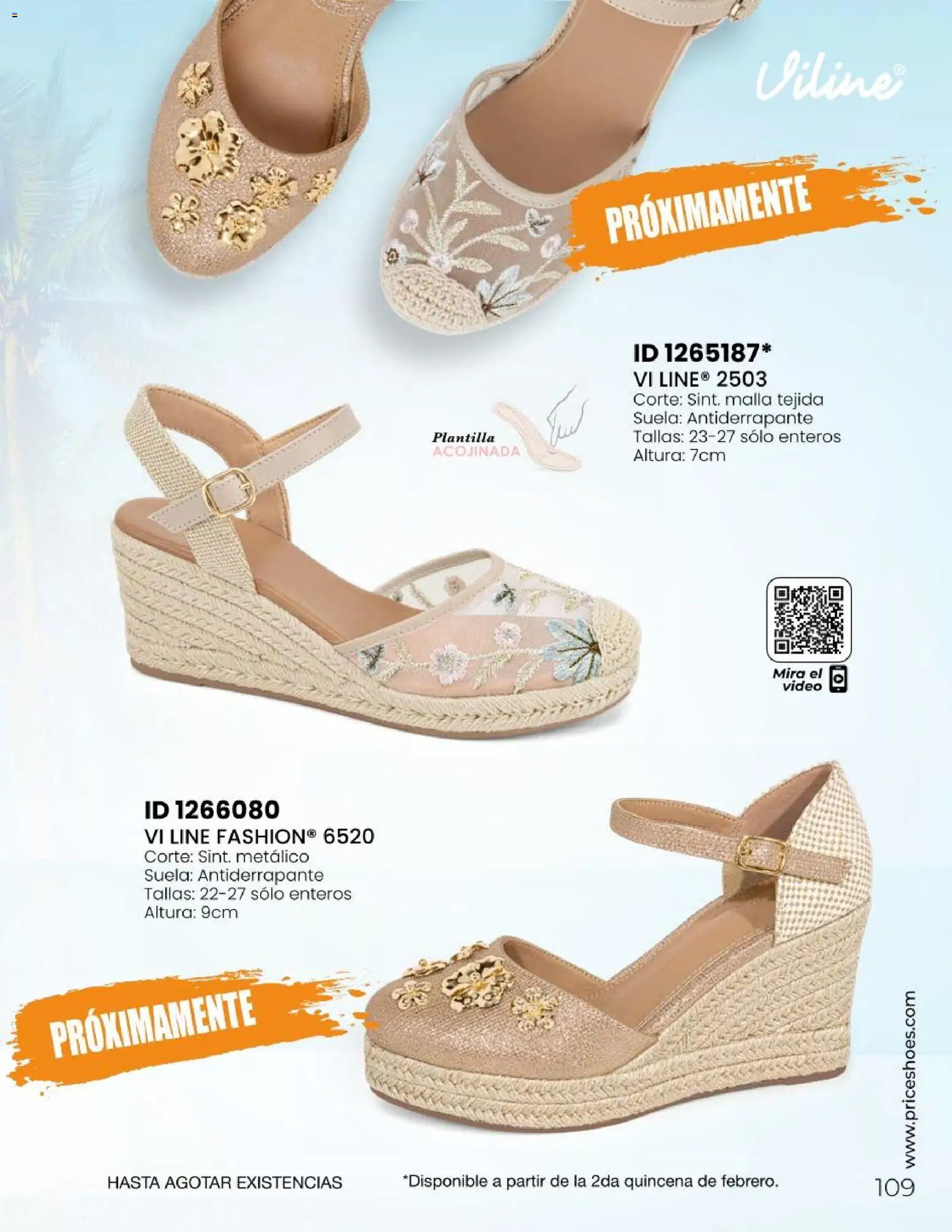 Nuevas ofertas de Price Shoes válidas en toda la República Mexicana desde el 31.01.2026. ¡Encuentra las mejores ofertas en Price Shoes Catálogo Sandalias ! | Página: 109 | Productos: Malla, Video