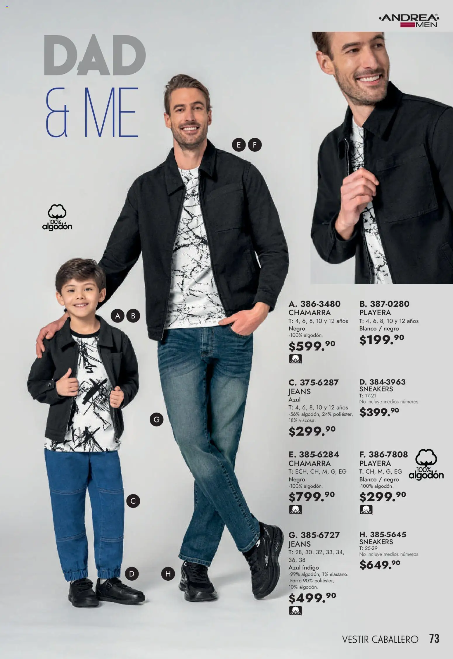 Nuevas ofertas de Andrea válidas en toda la República Mexicana desde el 22.03.2026. ¡Encuentra las mejores ofertas en Andrea catálogo Lo más top! | Página: 73 | Productos: Chamarra, Algodón, Playera