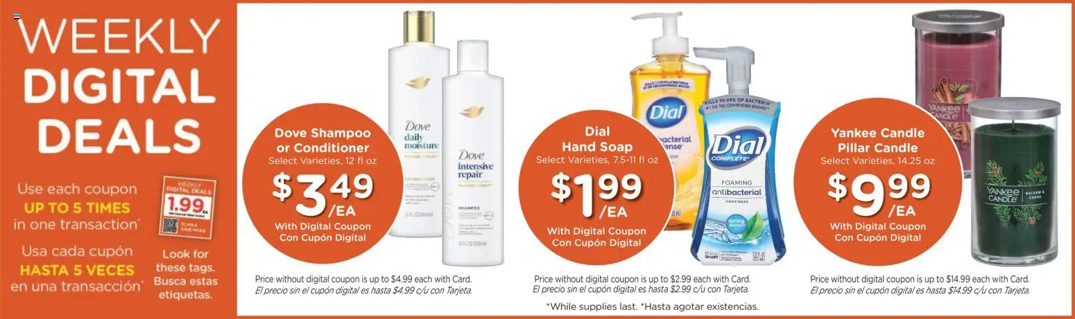 Smith's Weekly Ad - NM - valid from 26.12.2025 | Page: 3 | Products: Shampoo, Conditioner, Soap