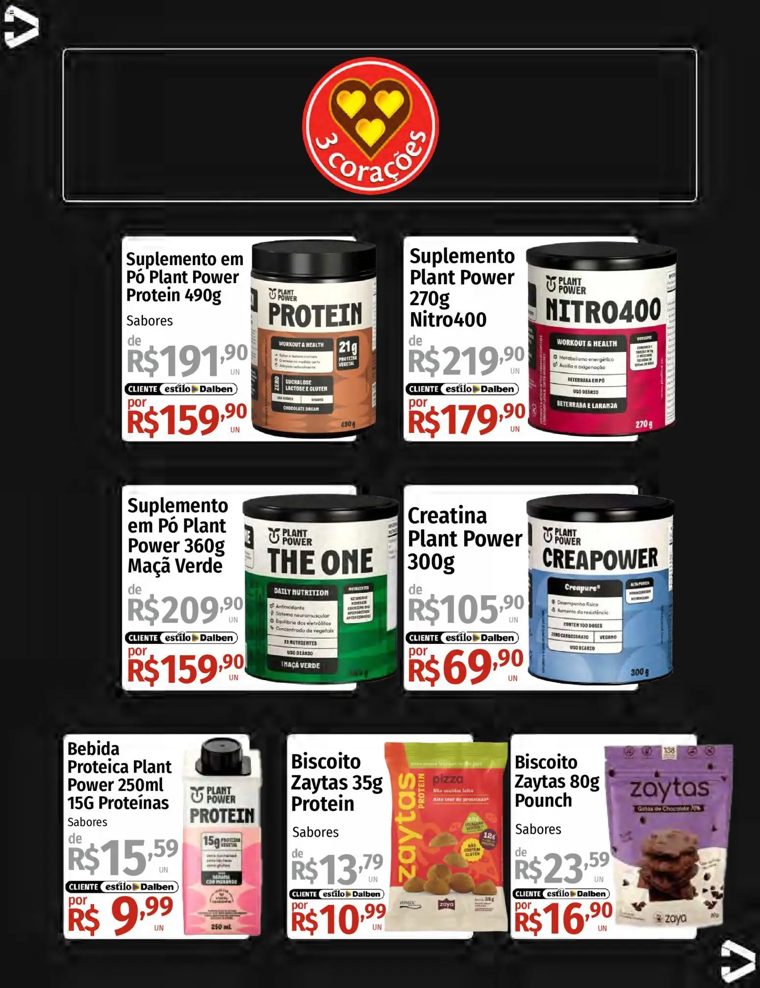 Supermercado Dalben Folheto - válido de 16.03.2026 | Página: 10 | Produtos: Beterraba, Pó, Energético, Chocolate