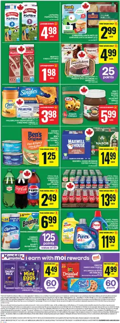 Preview of Food Basics weekly flyer - Cornwall from shop Food Basics valid from 09.04.2026 | Page: 3 | Products: Ice cream, Detergent, Chocolate, Wine