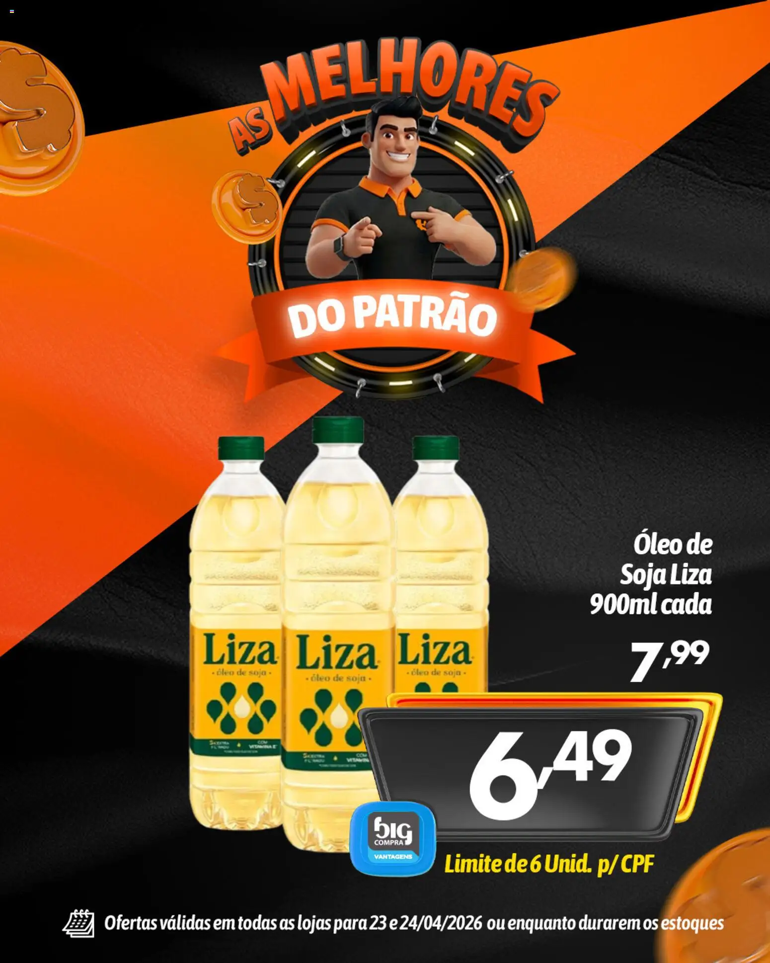 Big Compra Folheto - válido de 23.04.2026 | Página: 2 | Produtos: Óleo, Soja