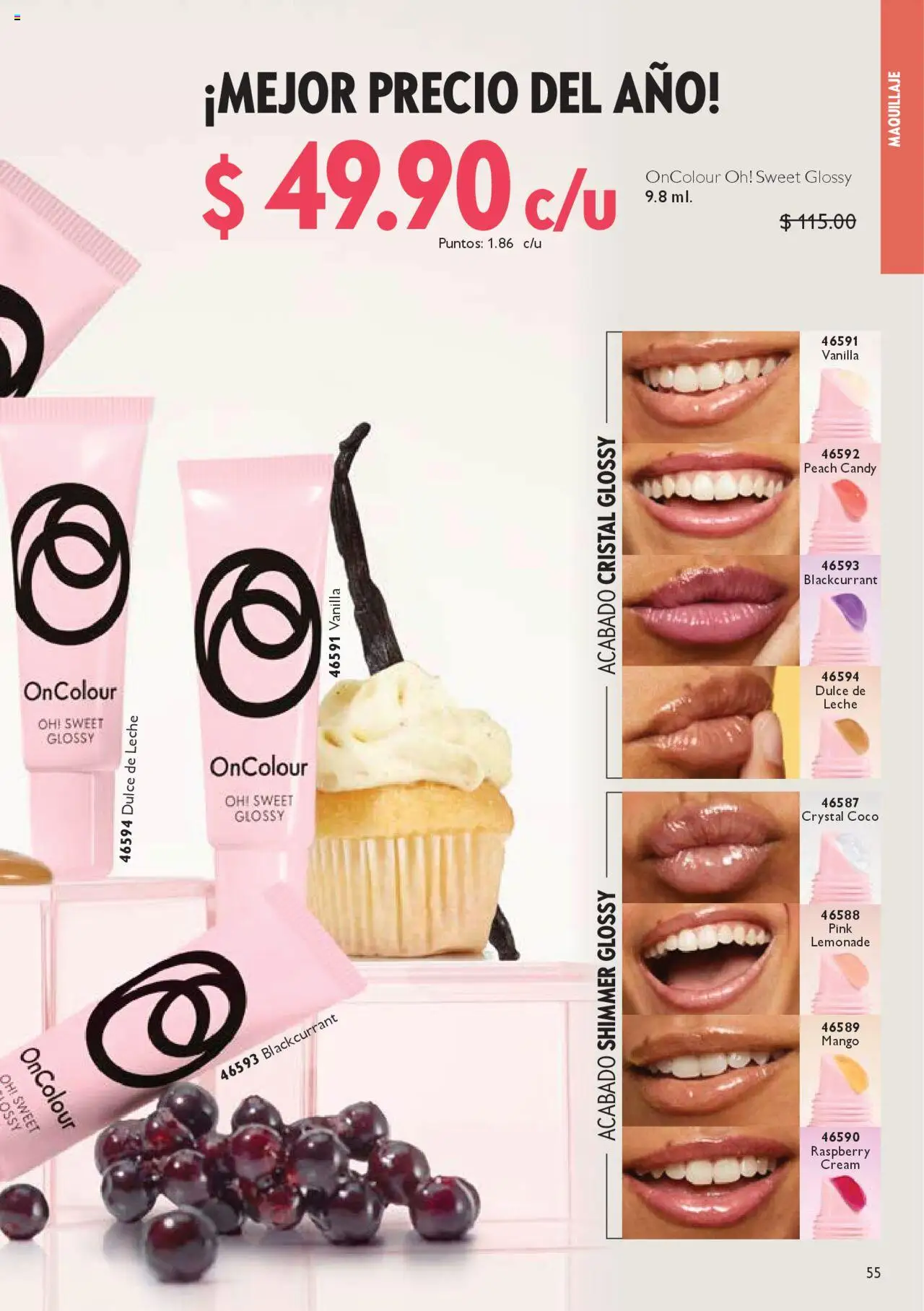 Nuevas ofertas de Oriflame válidas en toda la República Mexicana desde el 13.09.2025. ¡Encuentra las mejores ofertas en Oriflame - Campaña 13 2025! | Página: 55