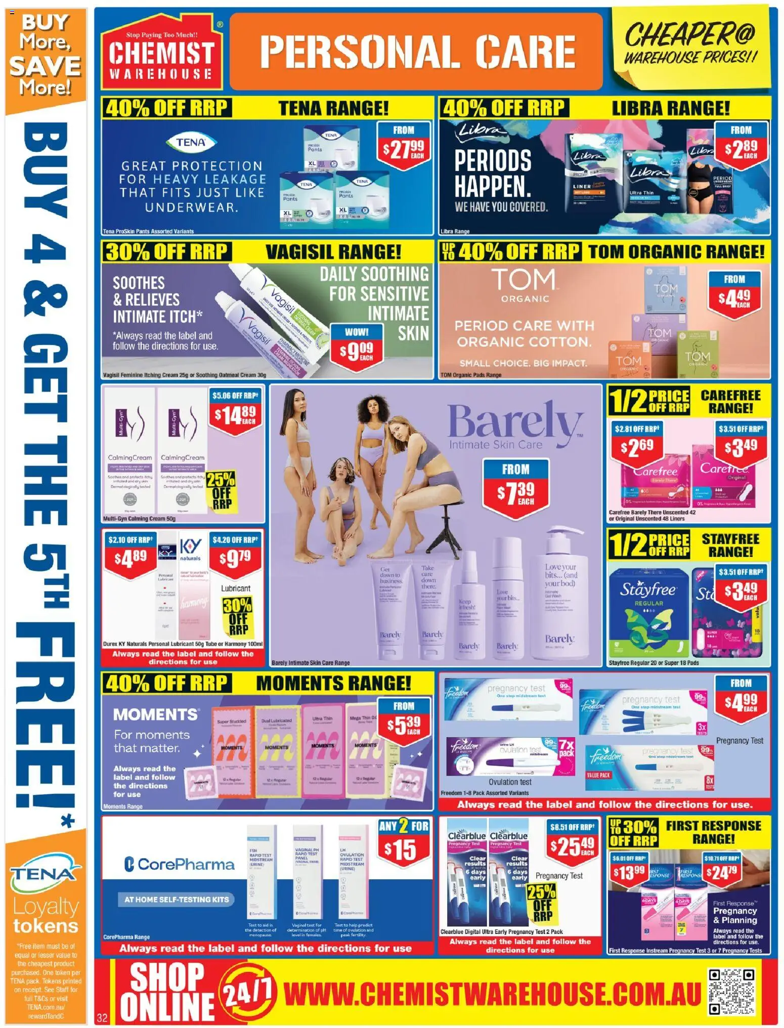 Chemist Warehouse catalogue - valid from 26.03.2026 | Page: 32 | Products: Kits, Cream, Digital, Lubricant