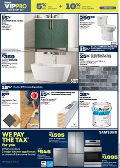 Rona flyer valid from 11.09.2025 | Page: 4 | Products: Refrigerator, Dishwasher, Box