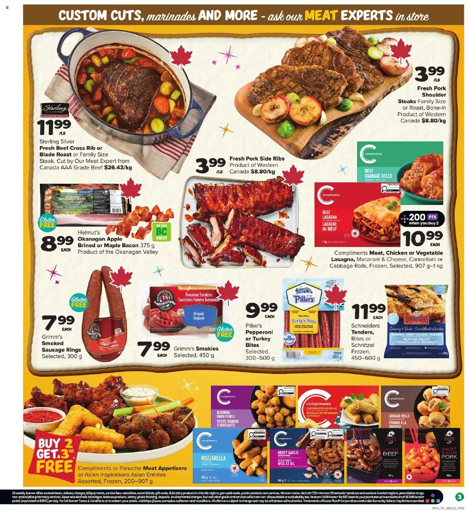 Thrifty Foods flyer valid from 26.12.2025 | Page: 6 | Products: Beef, Chips, Chicken, Pork