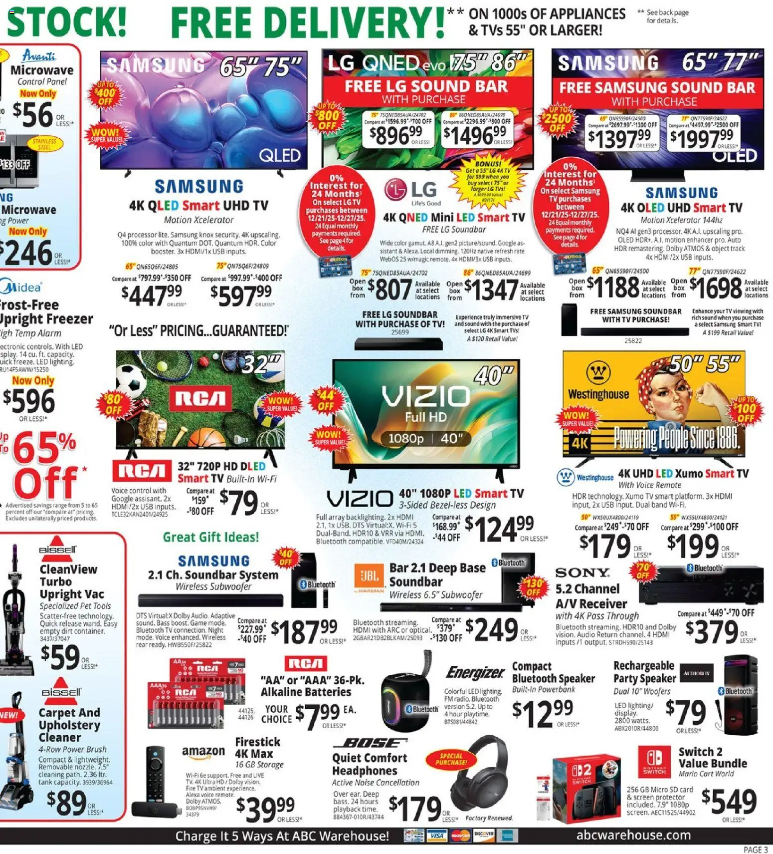 ABC Warehouse Weekly Ad - valid from 21.12.2025 | Page: 3