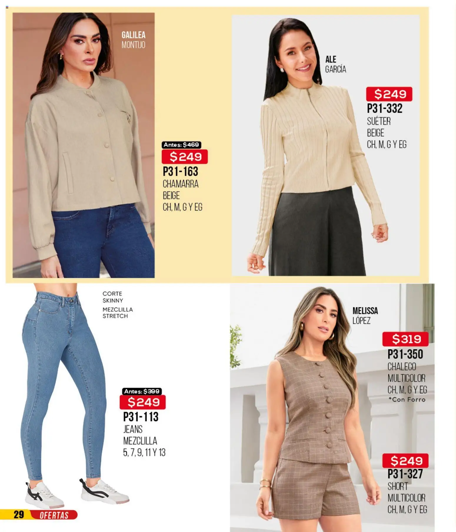 Nuevas ofertas de Cklass válidas en toda la República Mexicana desde el 12.01.2026. ¡Encuentra las mejores ofertas en Cklass catálogo Mega Ofertas Ropa! | Página: 30 | Productos: Suéter, Chaleco, Chamarra, Short