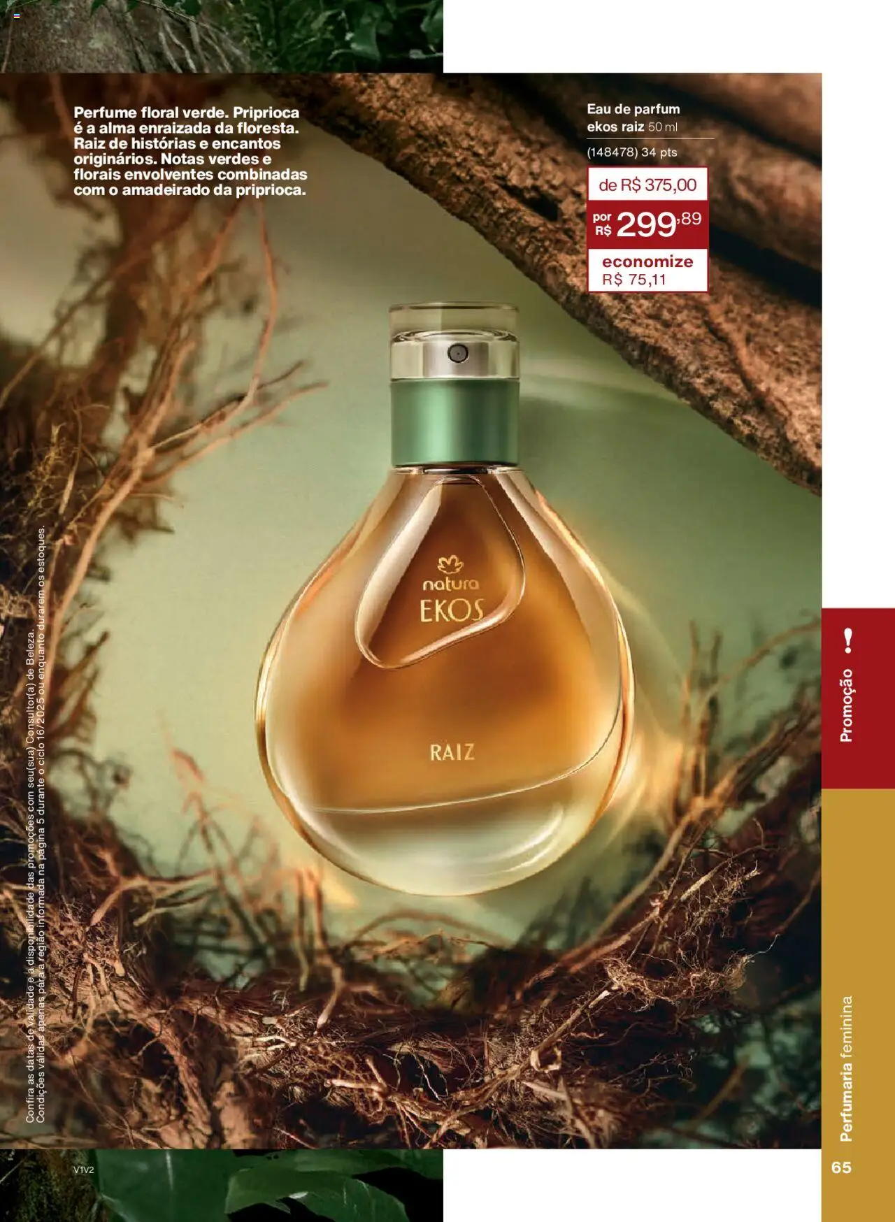 Natura Folheto - válido de 01.10.2025 | Página: 65 | Produtos: Perfume