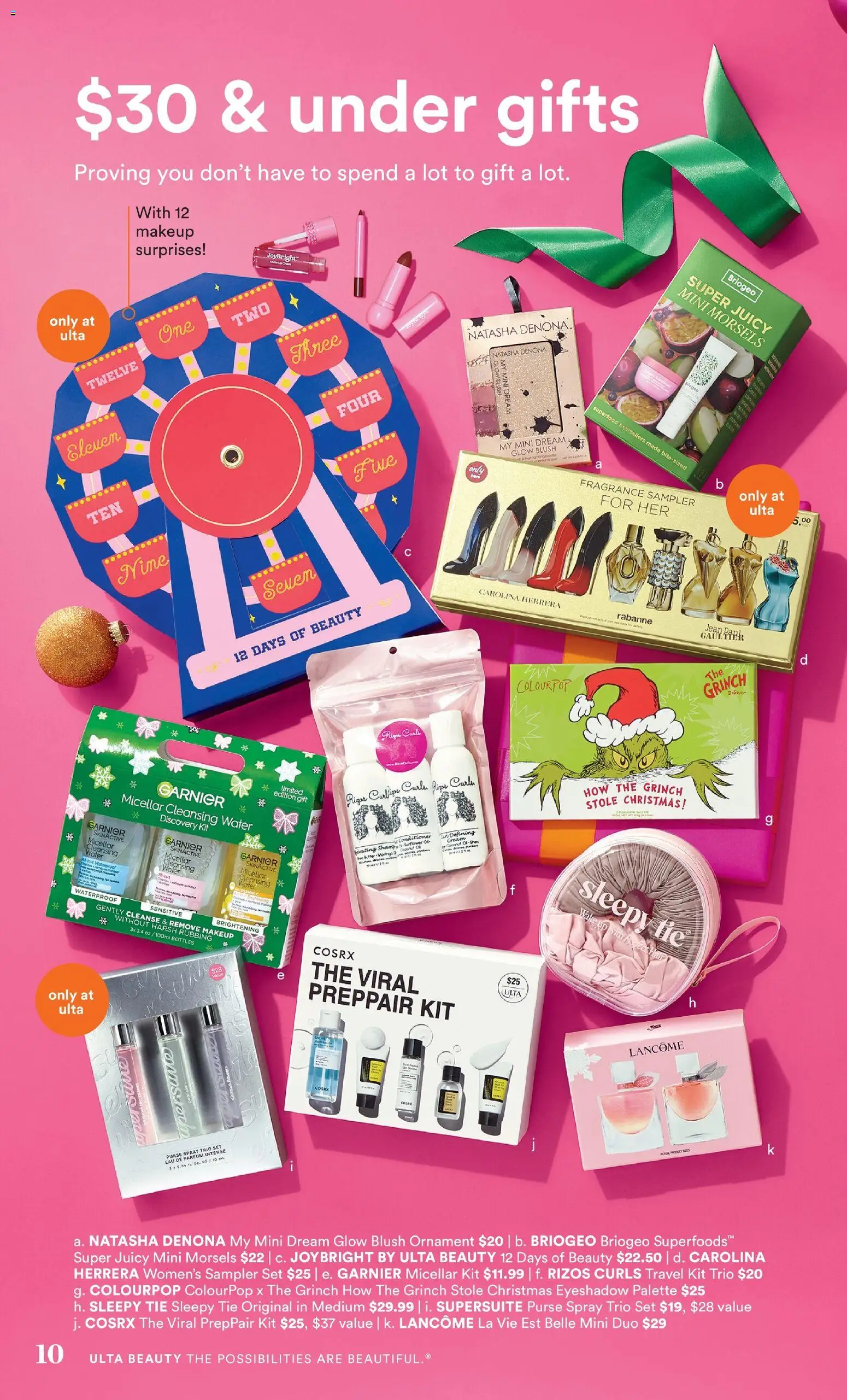 Ulta Beauty Holiday Gift Guide - valid from 15.12.2025 | Page: 10 | Products: Fragrance, Conditioner, Cream, Water