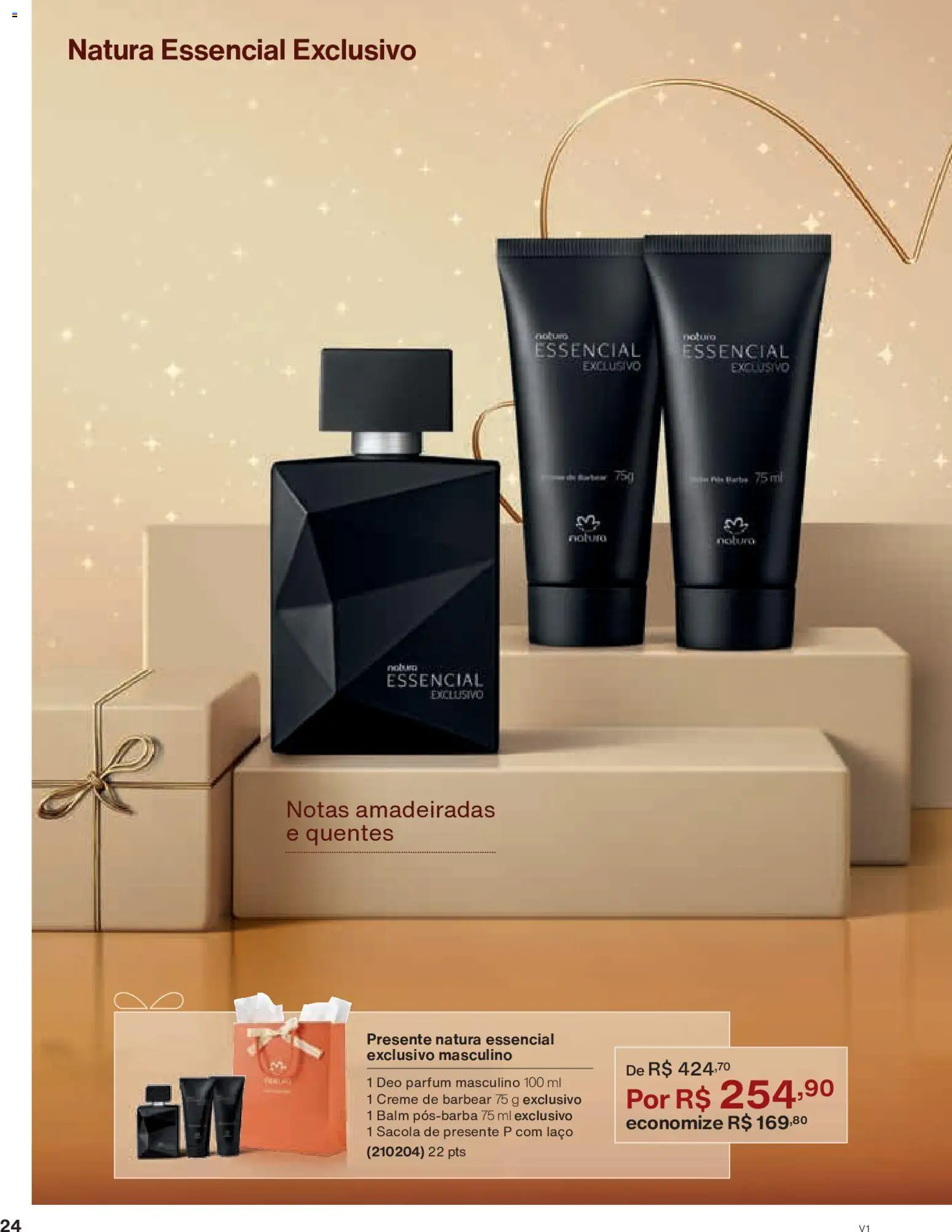 Natura Folheto - válido de 26.11.2025 | Página: 24 | Produtos: Creme, Creme de barbear