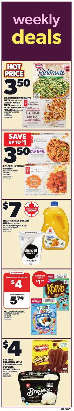 Preview of Loblaws weekly flyer / circulaire from shop Loblaws valid from 09.04.2026