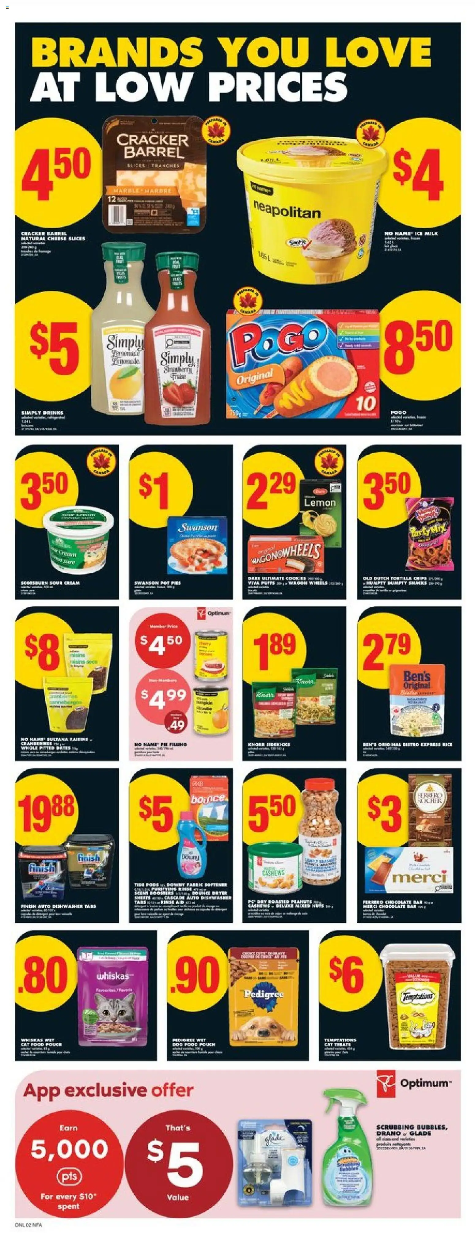 No Frills flyer valid from 29.01.2026 | Page: 6 | Products: Rice, Sour cream, Cream, Milk
