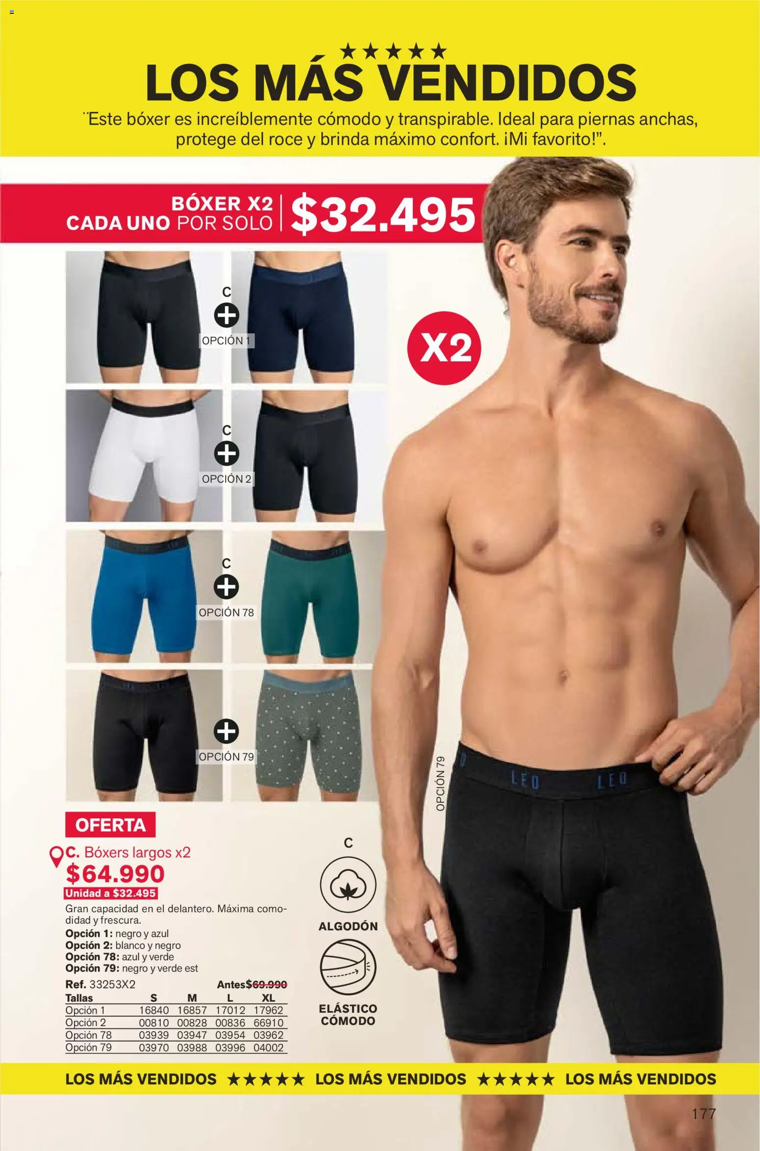 Leonisa revista - valida desde el 07.12.2025 | Página: 177 | Productos: Algodón, Boxers