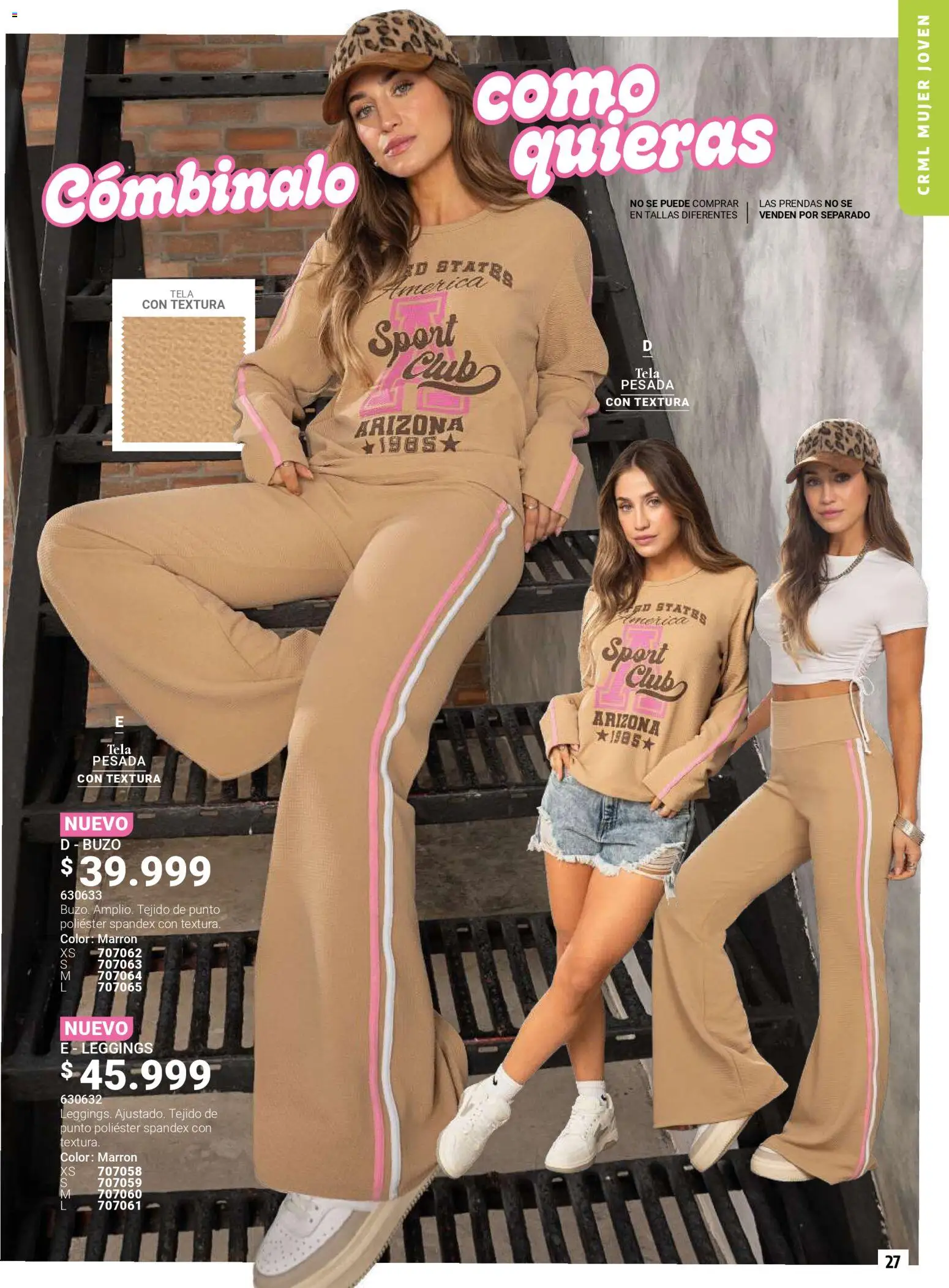 Carmel revista - valida desde el 01.05.2026 | Página: 27 | Productos: Buzo