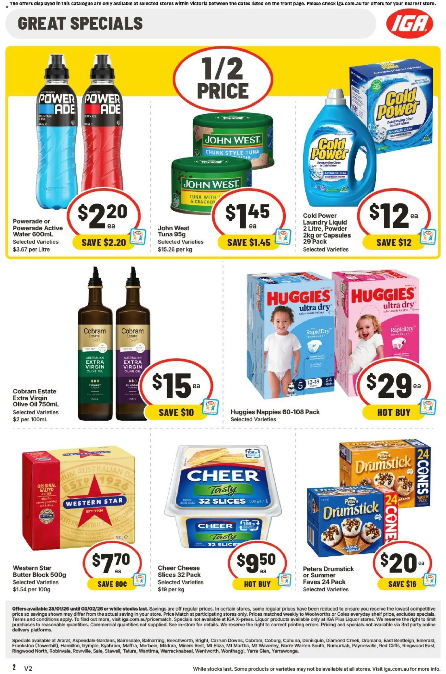 IGA catalogue - valid from 28.01.2026 | Page: 33 | Products: Cream, Treatment, Tablets, Electric toothbrush