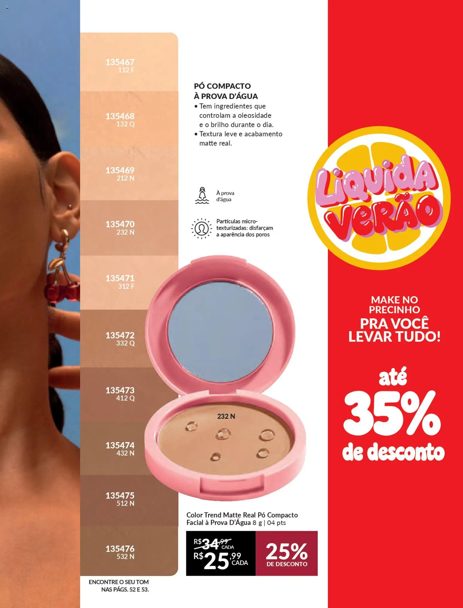 Avon Folheto - válido de 19.12.2025 | Página: 147 | Produtos: Pó compacto, Pó