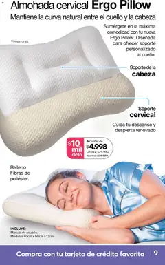 A3D Ofertas  válido desde el 10.04.2026 | Página: 9 | Productos: Almohada, Cuello