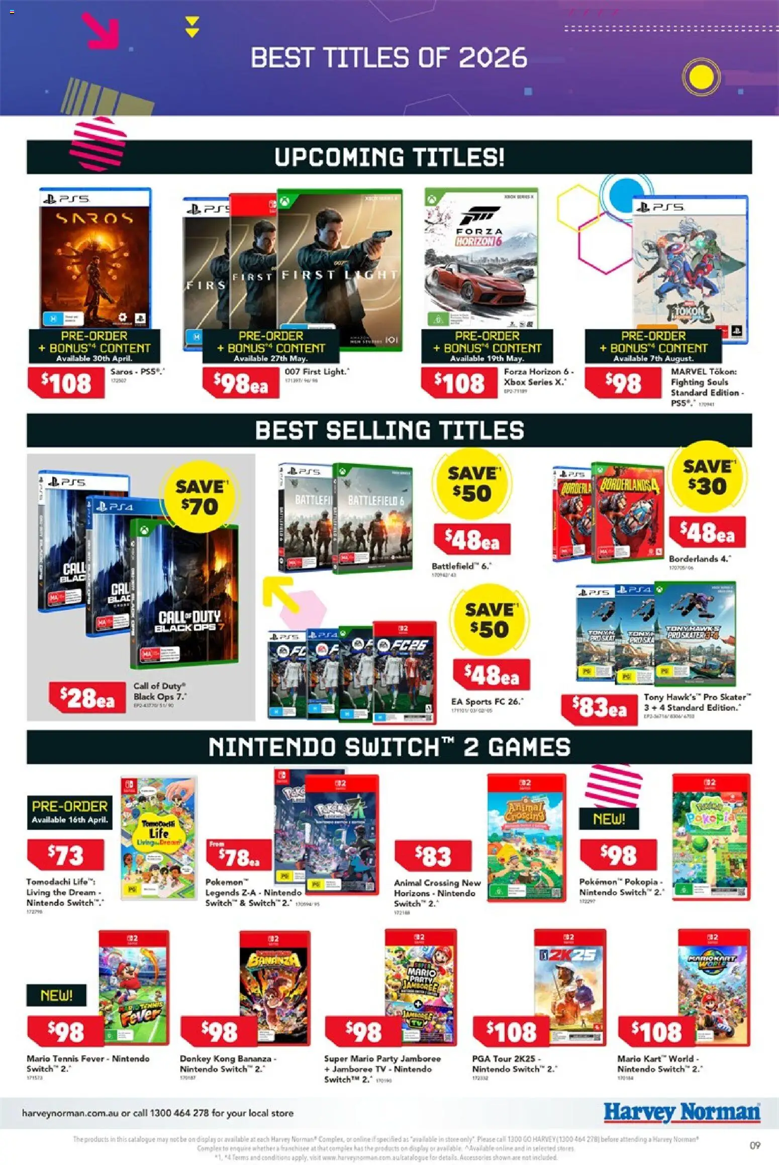 Harvey Norman catalogue - valid from 09.04.2026 | Page: 9 | Products: Tv, Xbox