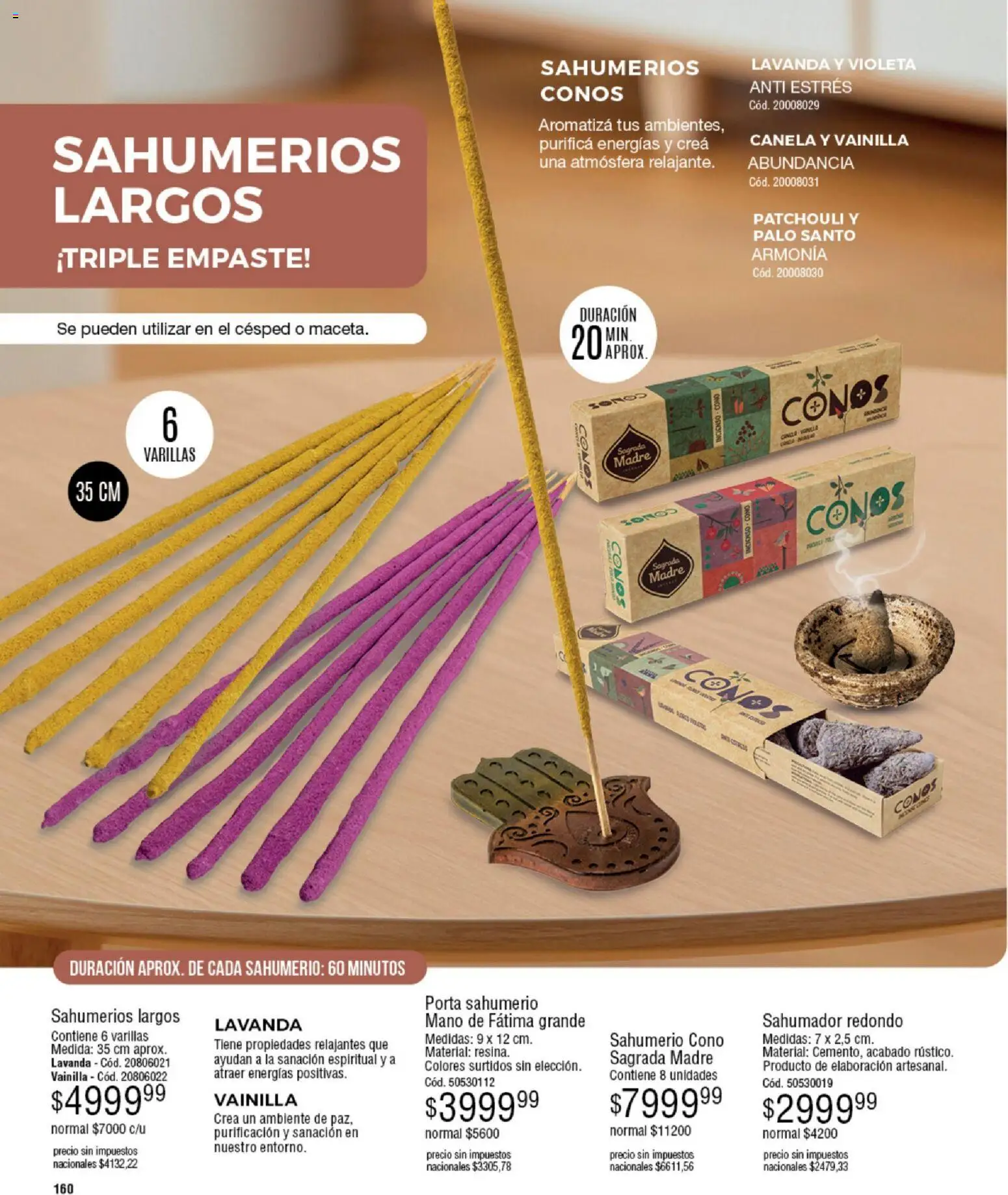 Millanel - Catálogo │ válido desde el 08.12.2025 | Página: 184 | Productos: Sahumerio, Porta sahumerio