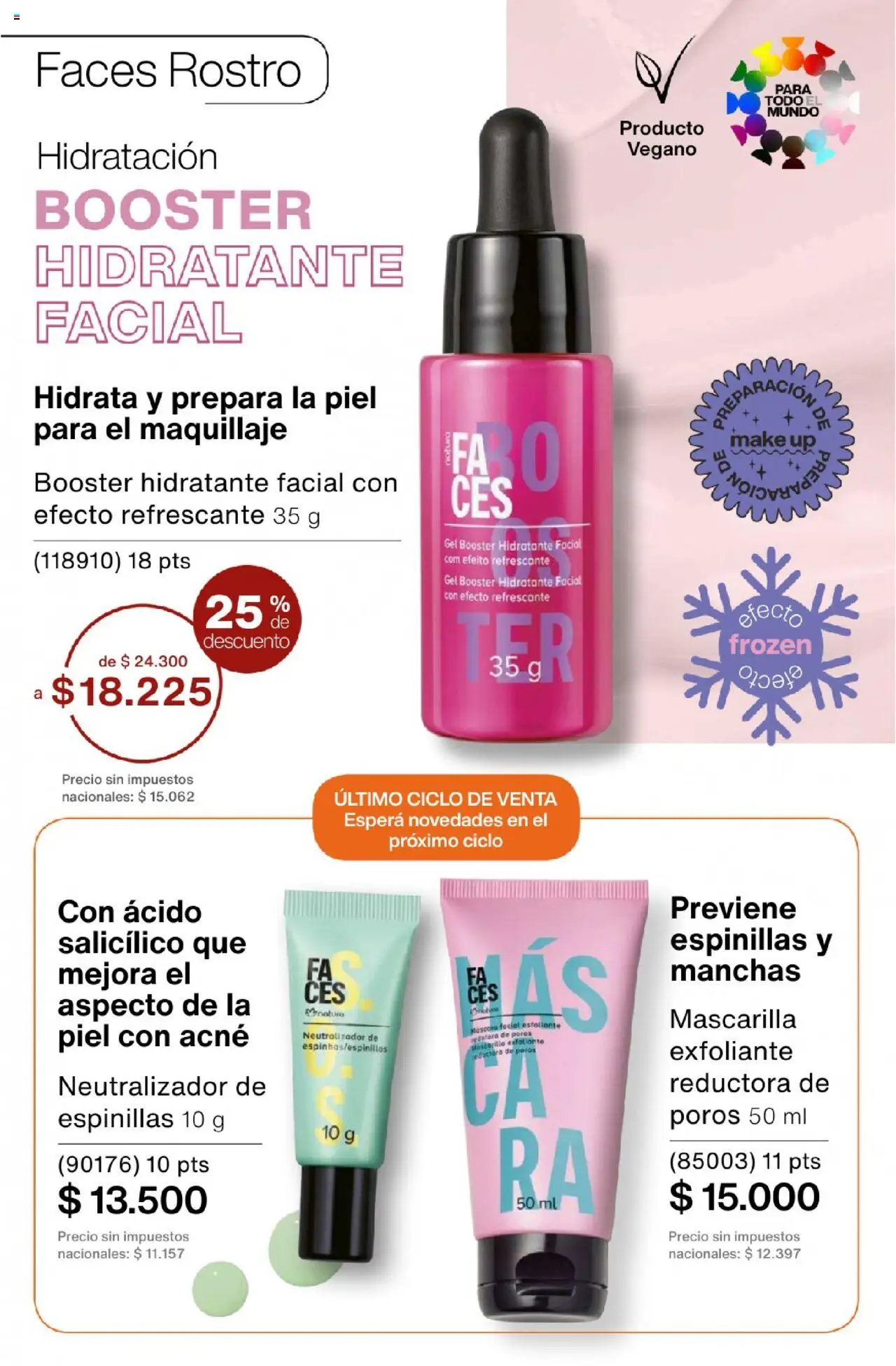 Catálogo Natura Ciclo 13 │ válido desde el 11.09.2025 | Página: 202 | Productos: Mascarilla, Maquillaje