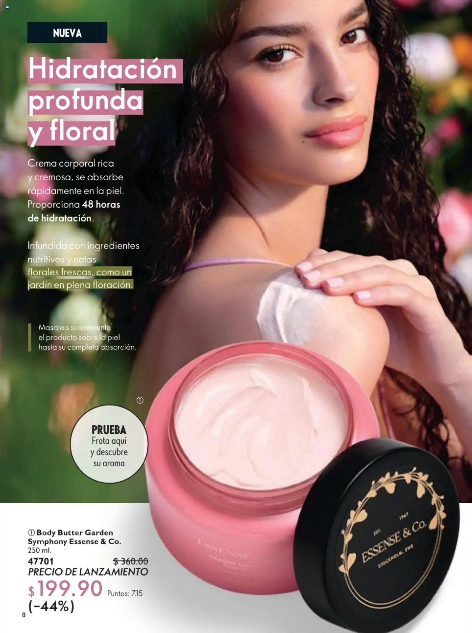 Nuevas ofertas de Oriflame válidas en toda la República Mexicana desde el 18.04.2026. ¡Encuentra las mejores ofertas en Oriflame campaña 6 2026! | Página: 8 | Productos: Crema, Body, Sobre, Crema corporal