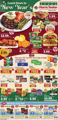 Preview of Harris Teeter weekly ads valid from 26.12.2025 | Page: 1