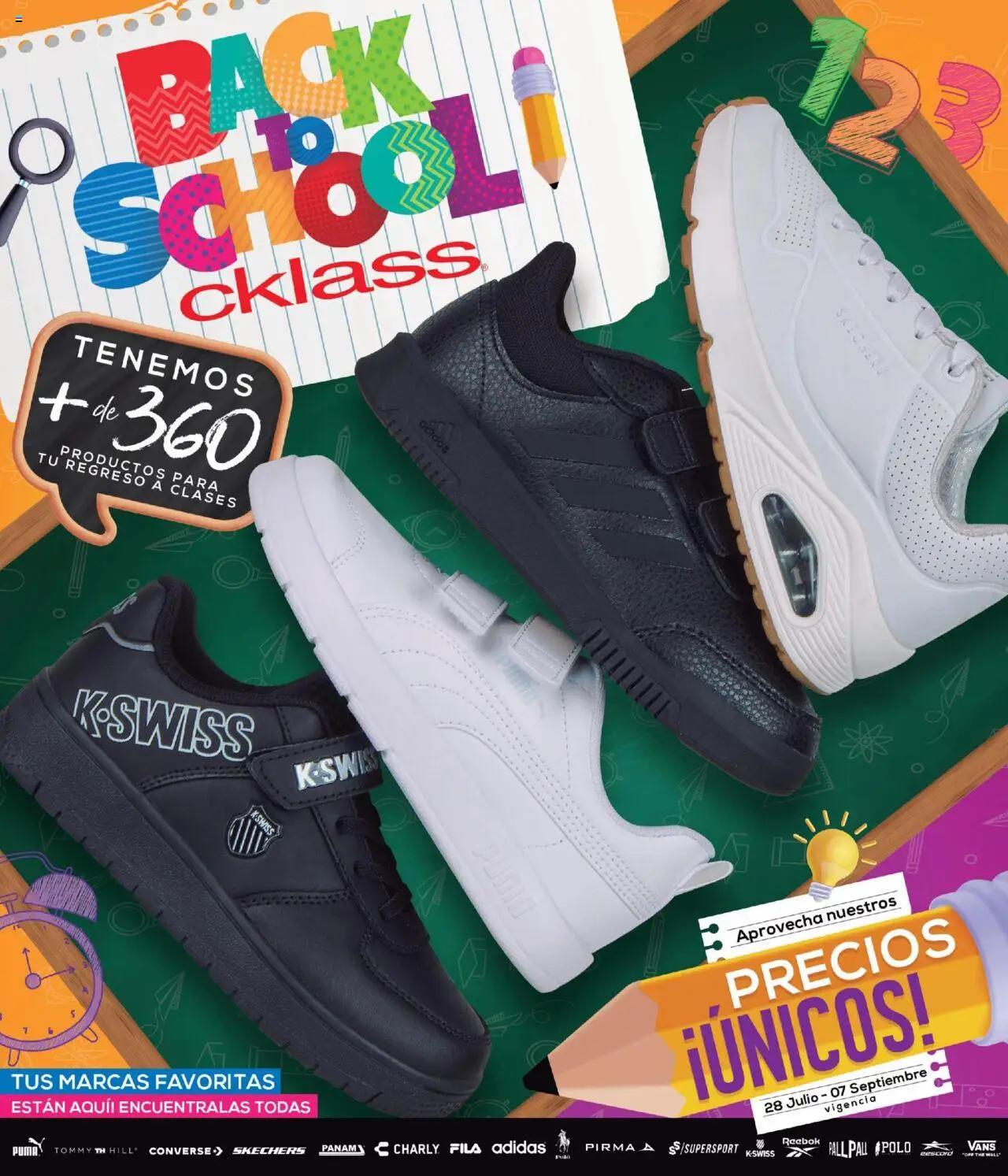 Nuevas ofertas de Cklass válidas en toda la República Mexicana desde el 28.07.2025. ¡Encuentra las mejores ofertas en Cklass - Catálogo Especial Escolar! | Página: 1