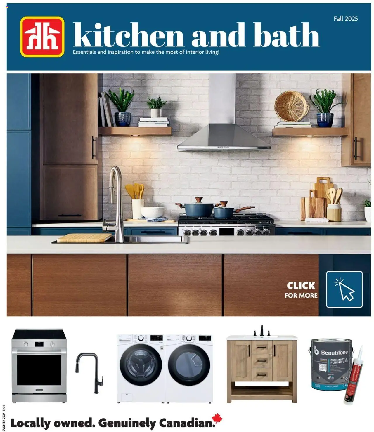 Home Hardware flyer valid from 11.09.2025 | Page: 1 | Products: Cabinet, Bath