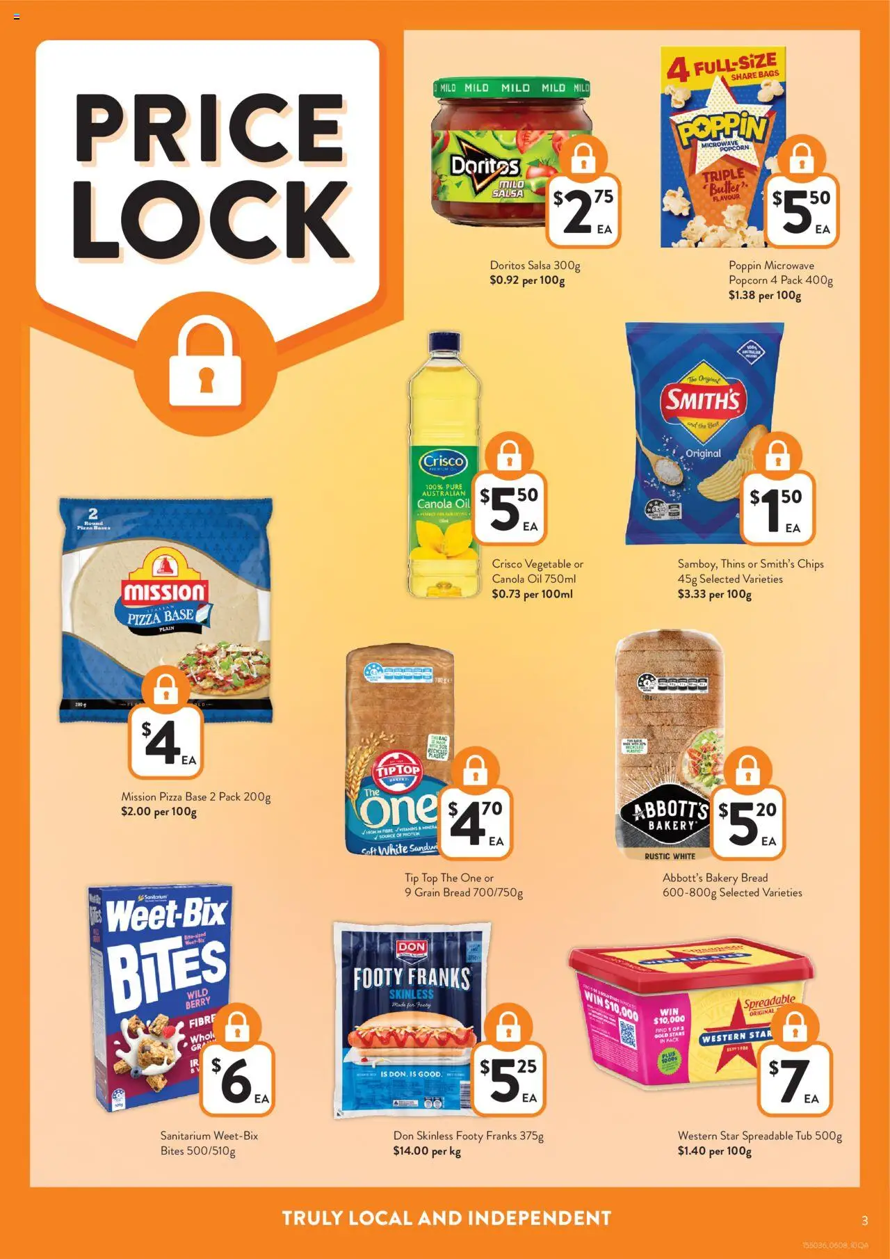Foodworks catalogue - valid from 06.08.2025 | Page: 3 | Products: Chips, Popcorn, Salsa, Microwave