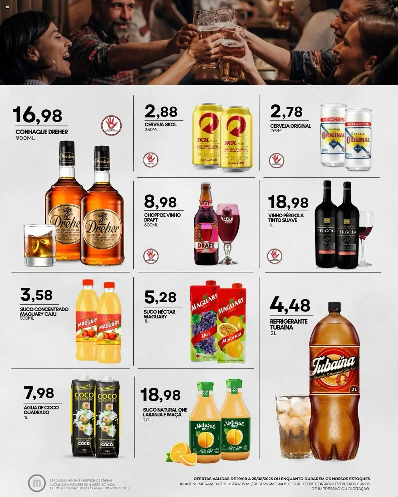 Mercadão Atacadista Folheto - válido de 19.08.2025 | Página: 10 | Produtos: Coco, Gengibre, Água de coco, Refrigerante